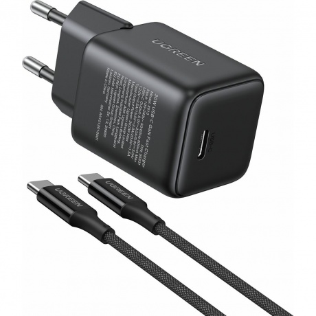 

Сетевое зарядное устройство Ugreen X513 EU Black (65012)