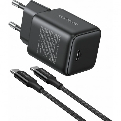 Сетевое зарядное устройство Ugreen X513 EU Black (65012)