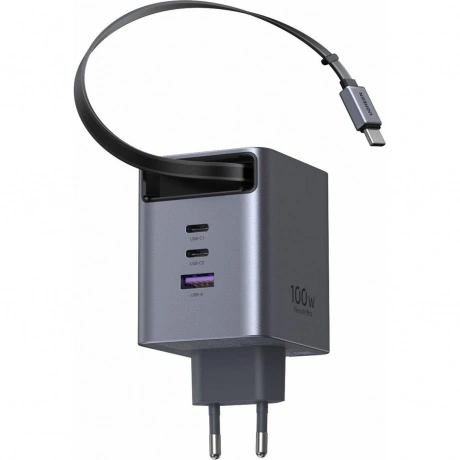 Сетевое зарядное устройство Ugreen X614 Space Gray (65822)