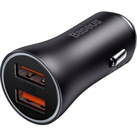 Автомобильное зарядное Baseus CGJM000013 Dark Gray - фото 2