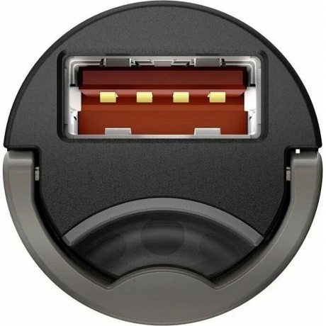 Автомобильное зарядное Baseus Tiny Star Mini Gray (VCHX-A0G) - фото 5