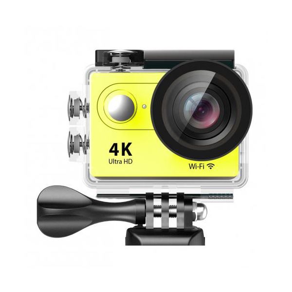 Экшн камера EKEN H9R Ultra HD Yellow, цвет желтый - фото 1