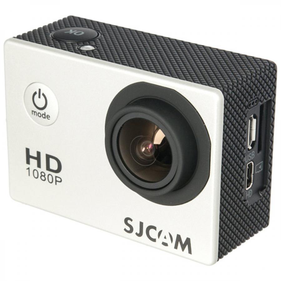 Экшн камера SJCAM SJ4000 Silver, цвет серебро - фото 1