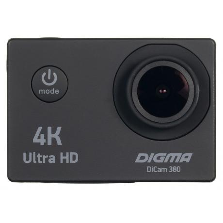 Экшн камера Digma DiCam 380 черный - фото 1
