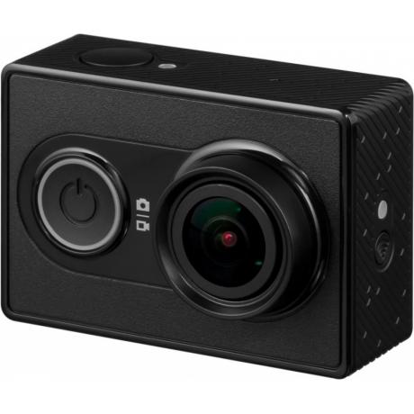 Экшн камера Xiaomi Yi Action Camera Basic Edition, Black + водонепроницаемый бокс - фото 1
