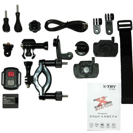 Экшн камера X-TRY XTC804 HYDRA (4K, Remote) - фото 6