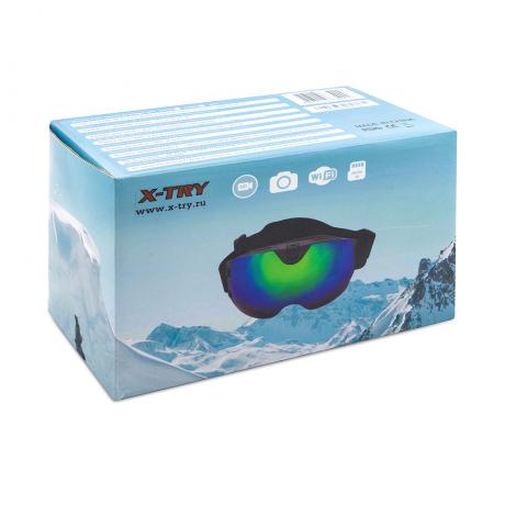 Экшн камера-маска X-TRY XTМ411 4К WI-FI Steel gray - фото 6