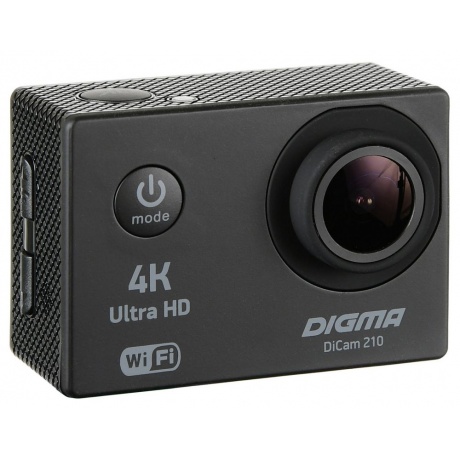 Экшн камера Digma DiCam 210 черный - фото 6
