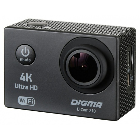 Экшн камера Digma DiCam 210 черный - фото 7