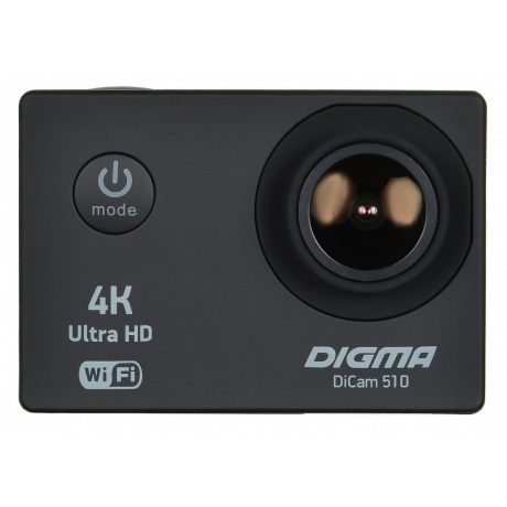 Экшн камера Digma DiCam 510 черный - фото 1
