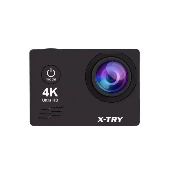 Цифровая камера  X-TRY XTC173 NEO AUTO + BAT 4K WiFi, цвет черный