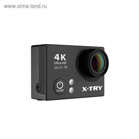 Экшн-камера X-Try XTC160 1xCMOS 12Mpix черный - фото 3