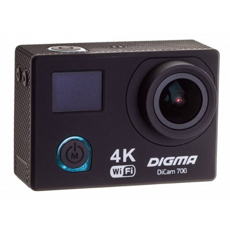 Экшн-камера Digma DiCam 700 черный - фото 7