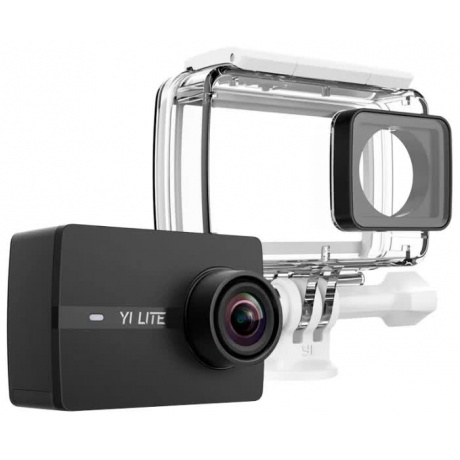 Экшн камера Xiaomi YI Lite Waterproof Case Kit Black - фото 4
