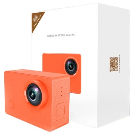 Экшн камера Xiaomi Seabird 4K Orange - фото 5
