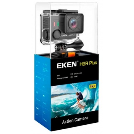 Экшн камера EKEN H9R Plus Ultra HD Black - фото 7