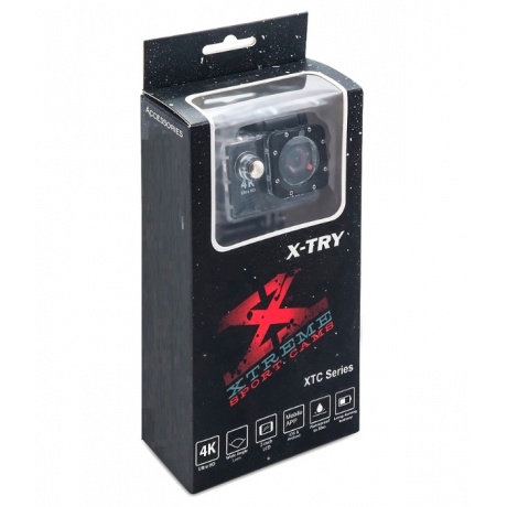 Цифровая камера X-TRY XTC192 EMR 4K WiFi Black - фото 7