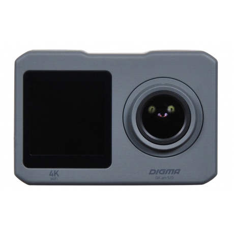 Экшн-камера Digma DiCam 520 серый - фото 5