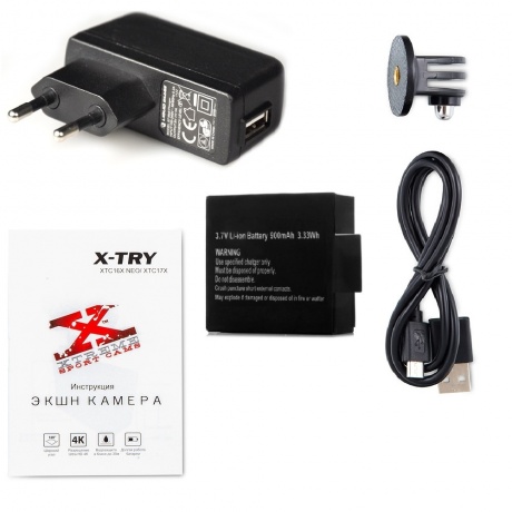 Экшн-камера X-TRY XTC167 Neo UltraHD 4K WiFi Battery +СЗУ - фото 7