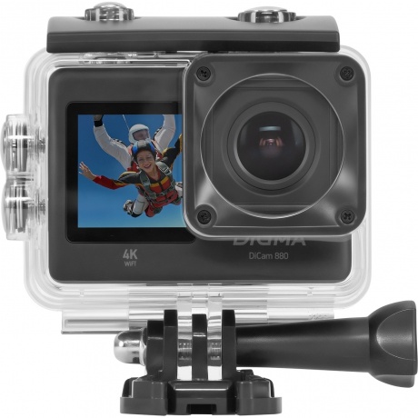 Экшн-камера Digma DiCam 880 черная - фото 34