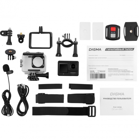 Экшн-камера Digma DiCam 880 черная - фото 40