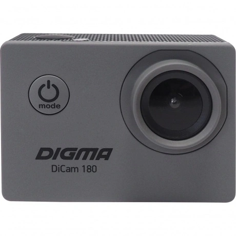 Экшн-камера Digma DiCam 180 серая
