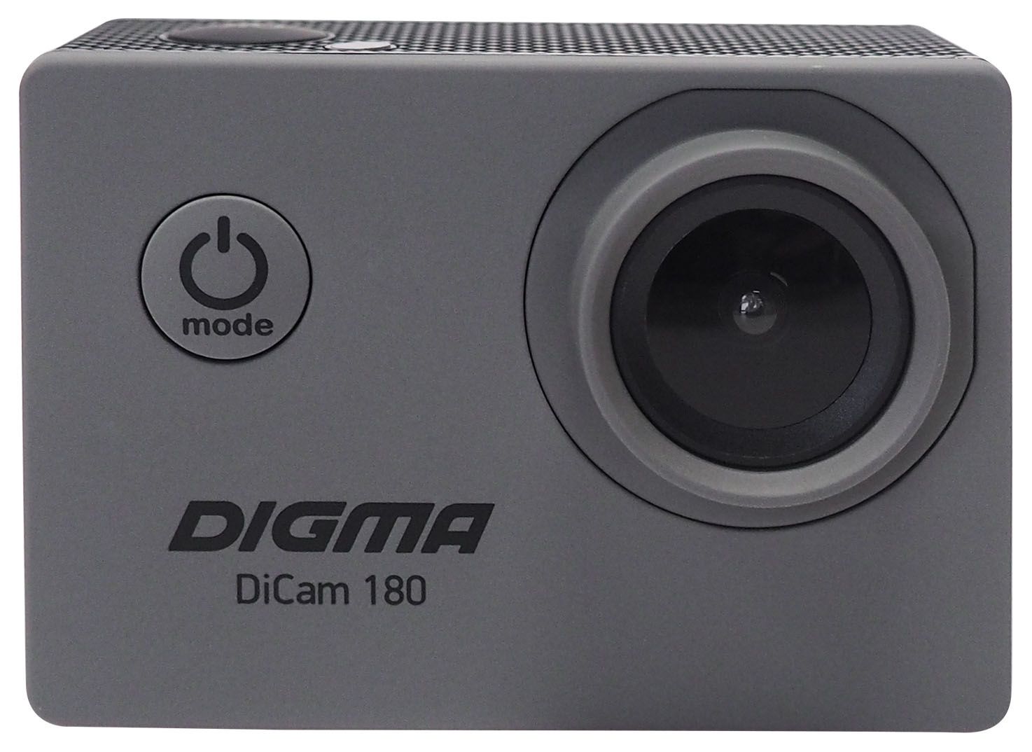 Экшн-камера Digma DiCam 180 Grey DC180, цвет черный