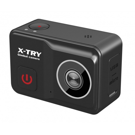 Экшн камера X-Try XTC502 Gimbal Real 4K/60FPS WDR Wi-Fi Power - фото 1