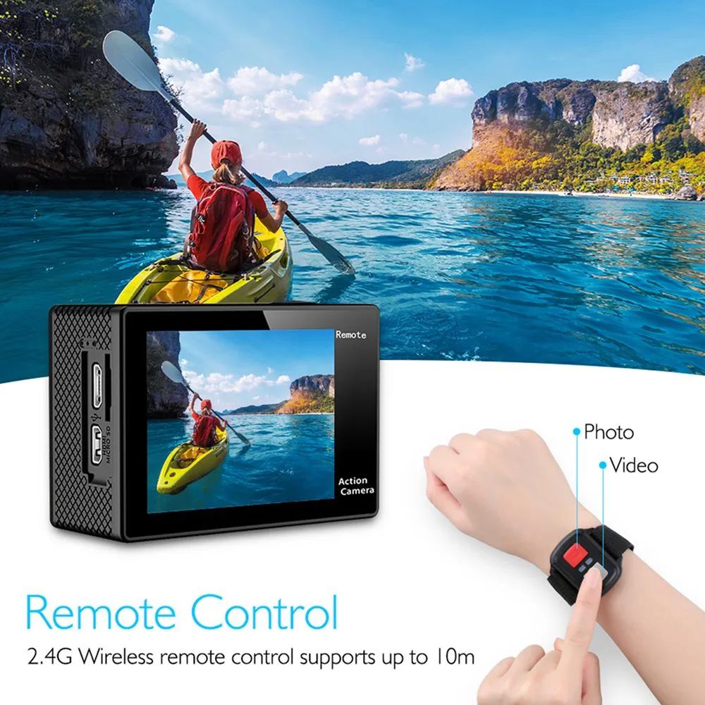 Экшн камера Akaso EK7000 SYYA0025-BK-01 - фото 16