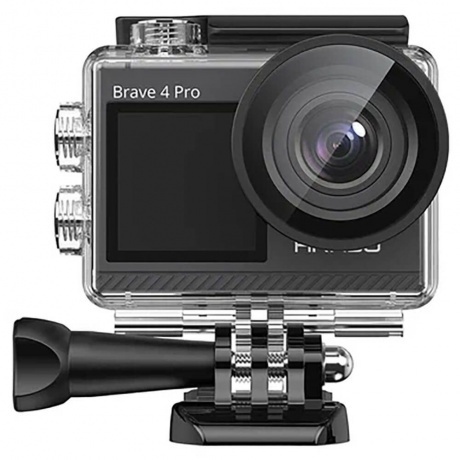 Экшн-камера AKASO BRAVE 4 PRO серый. - фото 6