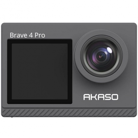 Экшн-камера AKASO BRAVE 4 PRO серый. - фото 1