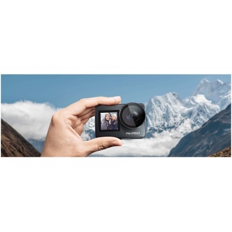 Экшн-камера AKASO BRAVE 7 серый. - фото 12