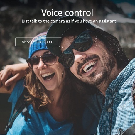 Экшн-камера AKASO BRAVE 7 серый. - фото 19