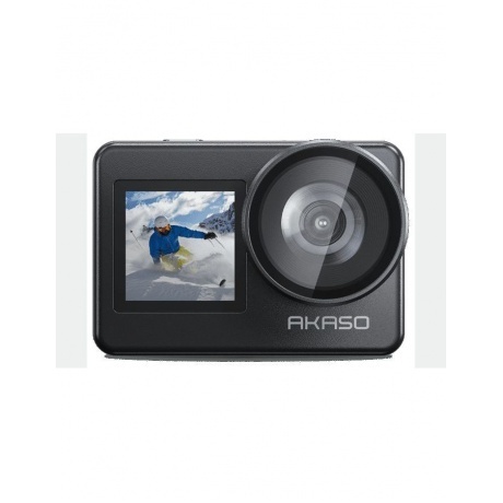Экшн-камера AKASO BRAVE 7 серый. - фото 3