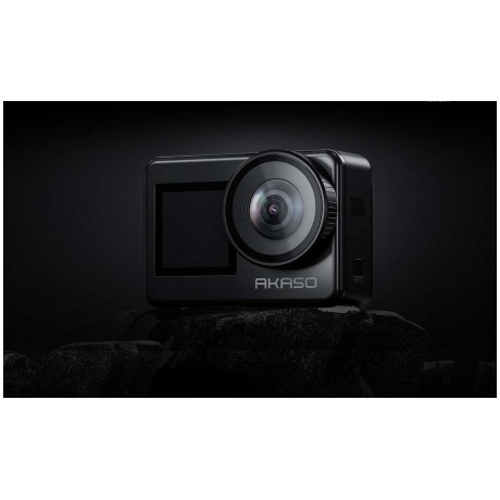 Экшн-камера AKASO BRAVE 7 серый. - фото 10