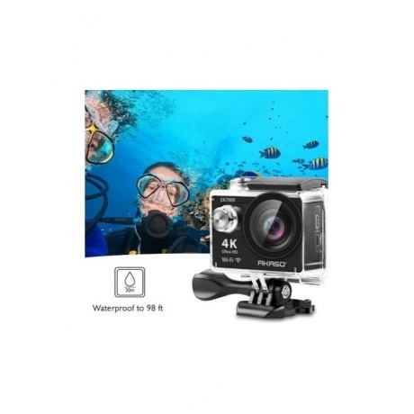 Экшн-камера AKASO EK7000 черный. - фото 19