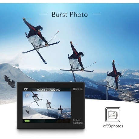 Экшн-камера AKASO EK7000 черный. - фото 27