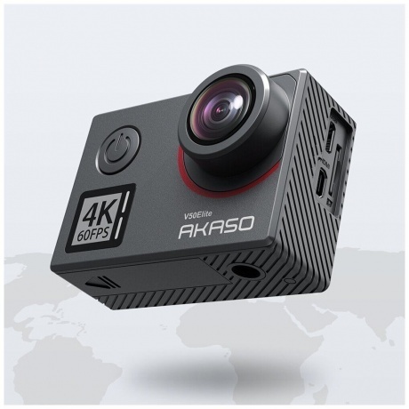 Экшн-камера AKASO V50 ELITE серый. - фото 4