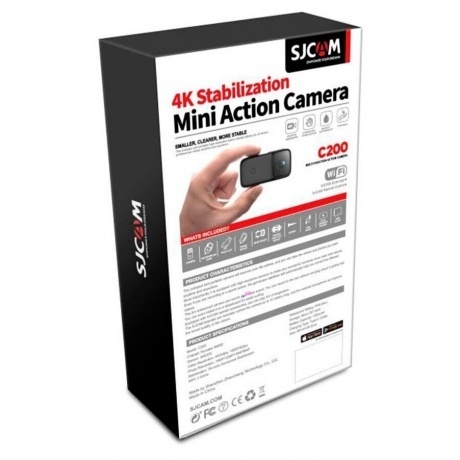 Экшн-камера SJCAM C200. черный. - фото 19