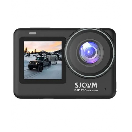 Экшн-камера SJCAM SJ10 PRO DualScreen. черный. - фото 1
