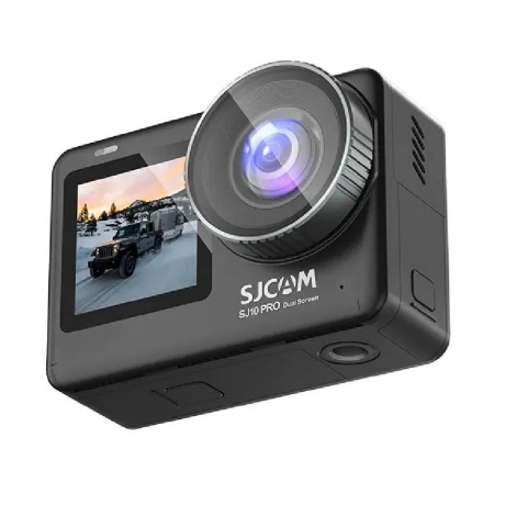 Экшн-камера SJCAM SJ10 PRO DualScreen. черный. - фото 3