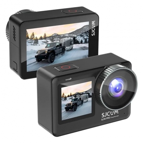 Экшн-камера SJCAM SJ10 PRO DualScreen. черный. - фото 4