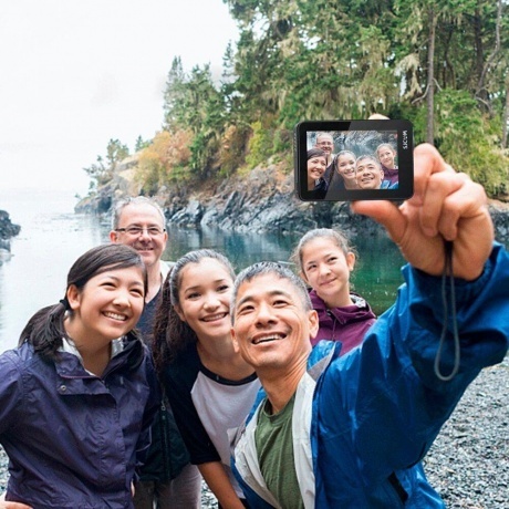 Экшн-камера SJCAM SJ10 PRO DualScreen. черный. - фото 12