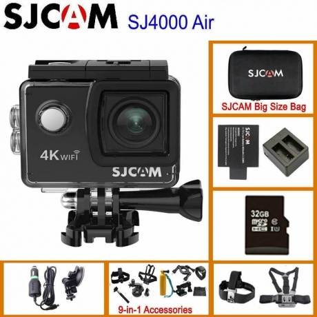 Экшн-камера SJCAM SJ4000 AIR. черный. - фото 27