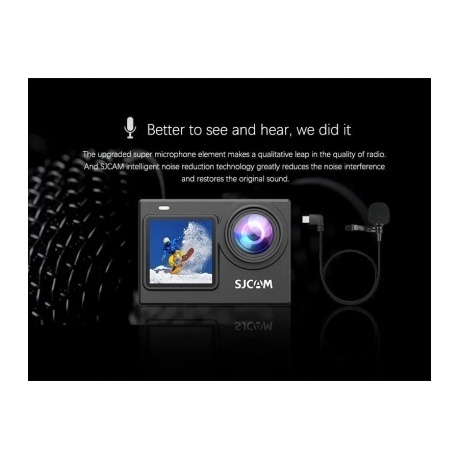 Экшн-камера SJCAM SJ6 PRO. черный. - фото 13