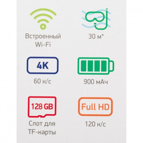 Экшн-камера Digma DiCam 870 серый - фото 36