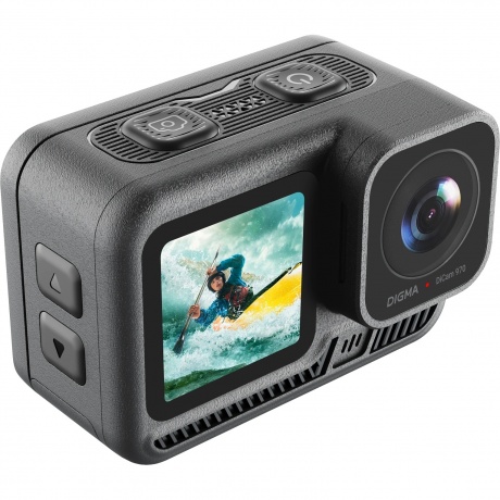 Экшн-камера Digma DiCam 970 черная - фото 3