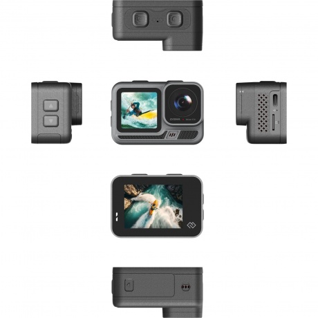 Экшн-камера Digma DiCam 970 черная - фото 5