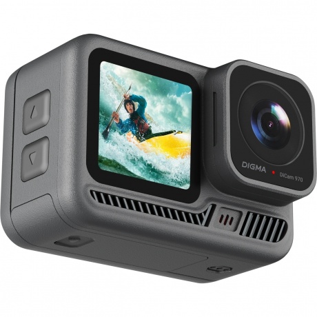 Экшн-камера Digma DiCam 970 черная - фото 7