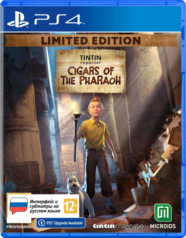 Игра Microids Tintin Reporter: Cigars of the Pharaoh Лимитированное издание (Интерфейс и субтитры на русском языке) для PS4 / PS5 ps5 игра microids sifu